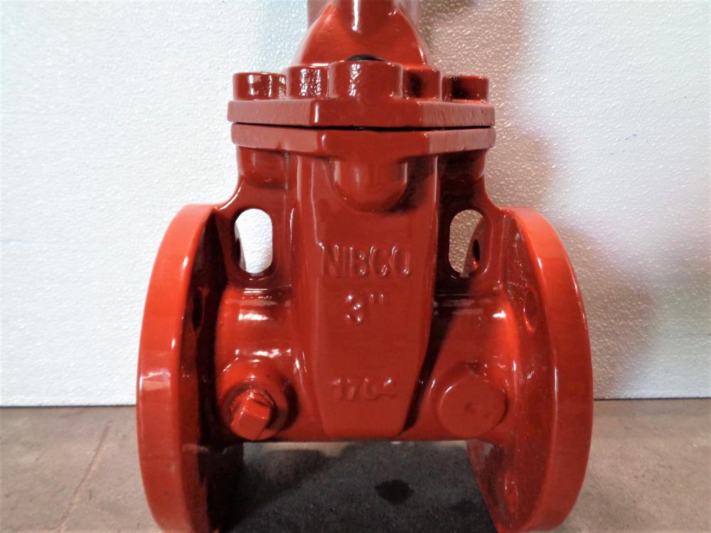 Nibco 3" 300# Ductile Iron Gate Valve F-607-RWS